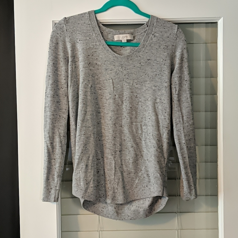 Loft Scoop Neck Sweater